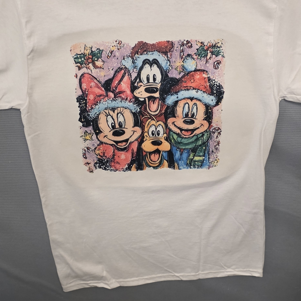 Disney Festive Friends T-Shirt - White